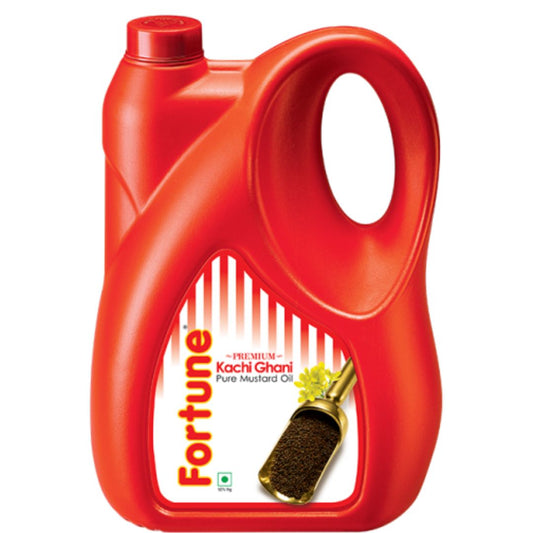 Kachi Ghani Mustard Oil 5ltr Fortune