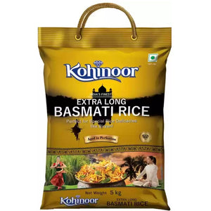 Extra Long Basmati Rice 5kg Kohinoor