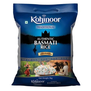 Authentic Basmati rice 5kg Kohinoor