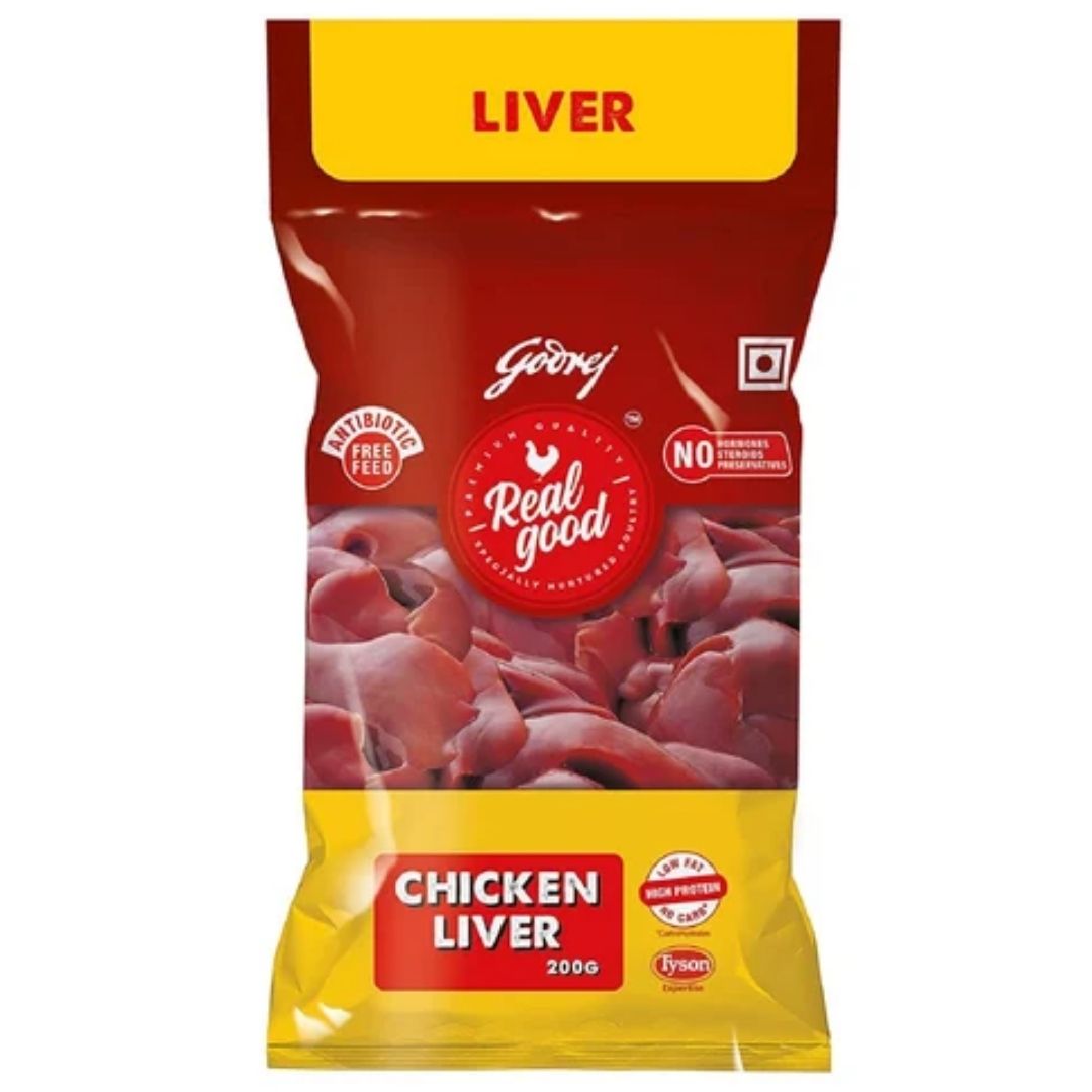 Chicken Liver 200gm Godrej Real Good