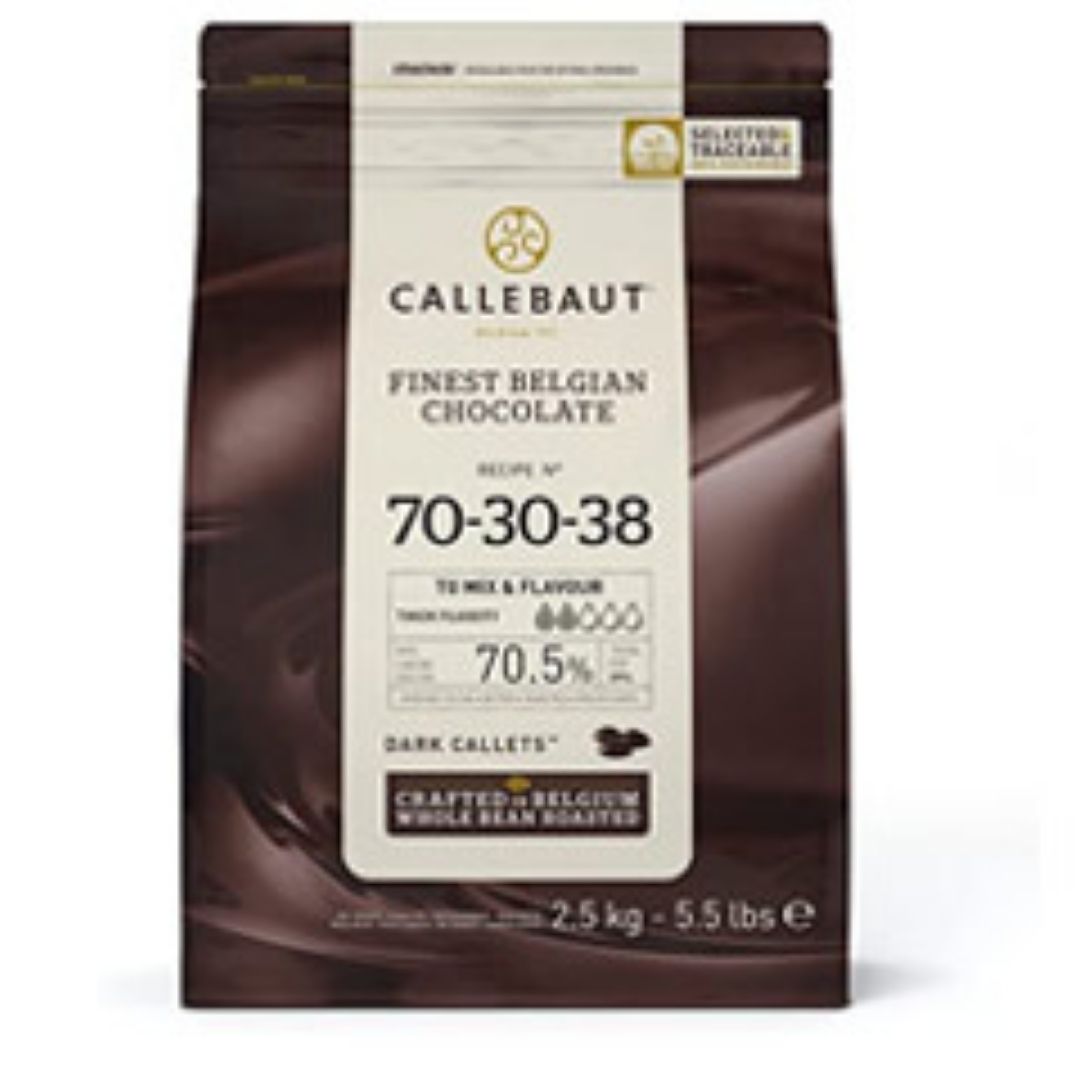 70% Dark Chocolate - 5 kgs  Callebaut