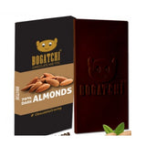 70% Dark Jaggery Chocolate _ ALMONDS _ Sugar free 80g Bogatchi