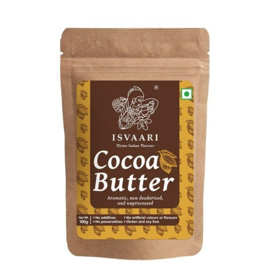 Cocoa Butter 100gm Isvaari