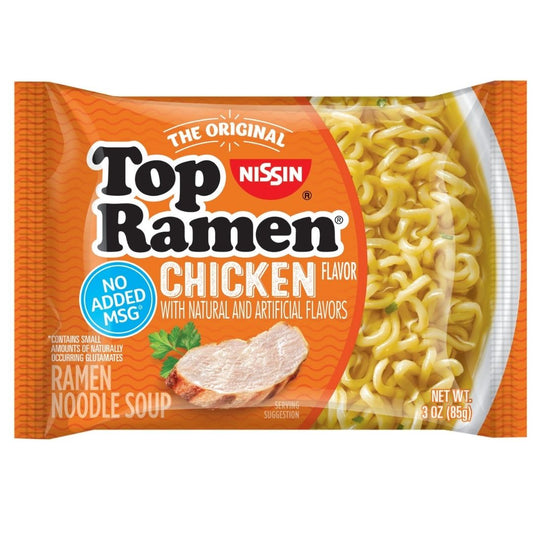 Top Ramen Chicken Flavor 85gm Nissin