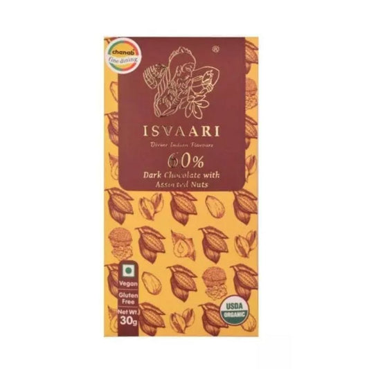 Chocolate With Assiated Nuts 30G Isvaari