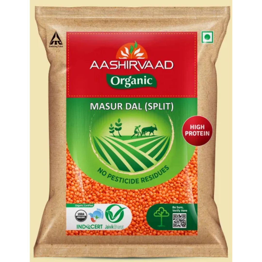 Aashivaad Masoor Dal 1kg ITC