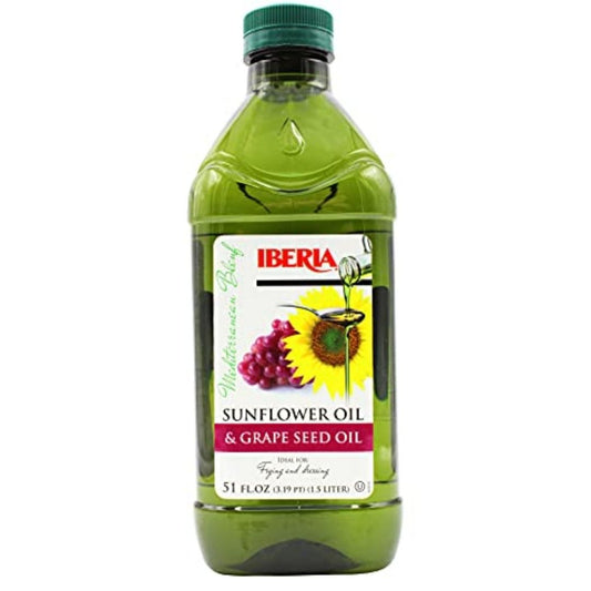 Sunflower Oil & Grape Seed Oil 5ltr Iberia