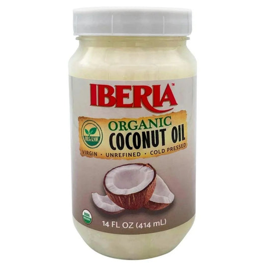 Organic Cocount Oil 414ml Iberia