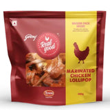 Marinated Chicken Lolipop 380gm Godrej Real Good