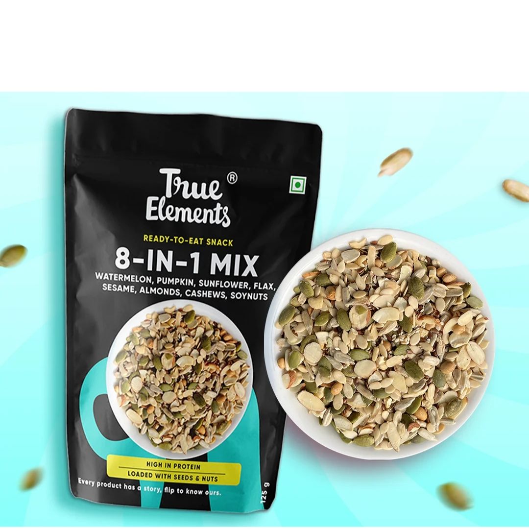 8 in 1 Seeds Mix 250gm True Elements