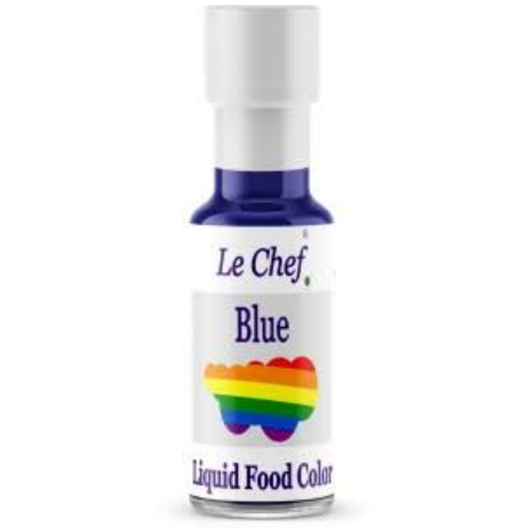 Blue Liquid Food Gel Color 40ml Le-Chef