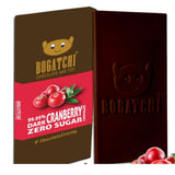 99.99% Dark _ CRANBERRY _ Vegan Dark Chocolate_ Gluten FREE, 80 gm Bogatchi