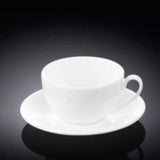 993000 8 FL OZ _ 250 ML TEA CUP & SAUCER Wilmax WL