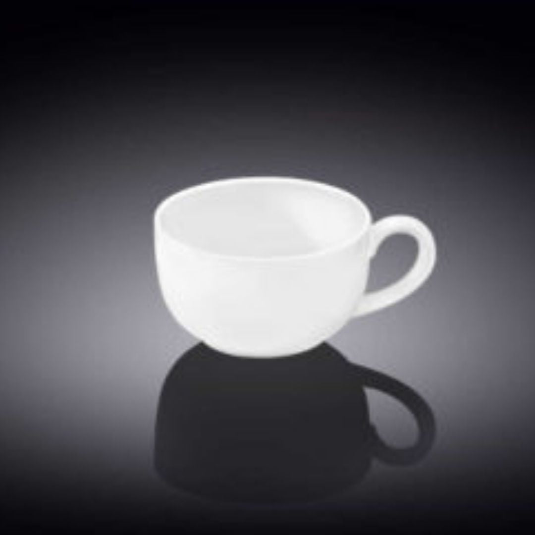 993002 3 FL OZ _ 100 ML COFFEE CUP & SAUCER Wilmax WL