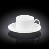 993006 5 FL OZ _ 160 ML TEA CUP & SAUCER Wilmax WL