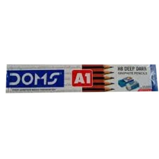 A1 Deep Dark Graphite Pencils (Set of 2) DOMS