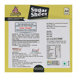 A4 Size Sugar Sheet Cake Image