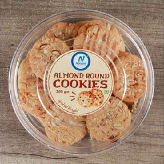 ALMOND ROUND COOKIES 300G Neelam