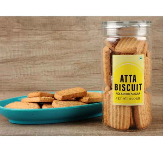 ATTA BISCUITS SUGAR FREE 200G Neelam