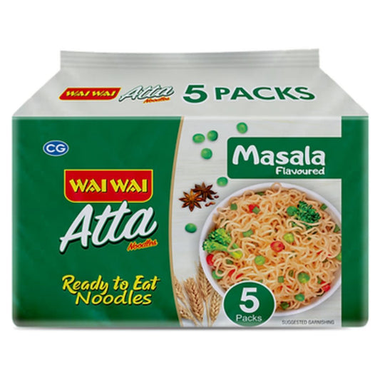 ATTA VEG NOODLES 360GM WAI WAI