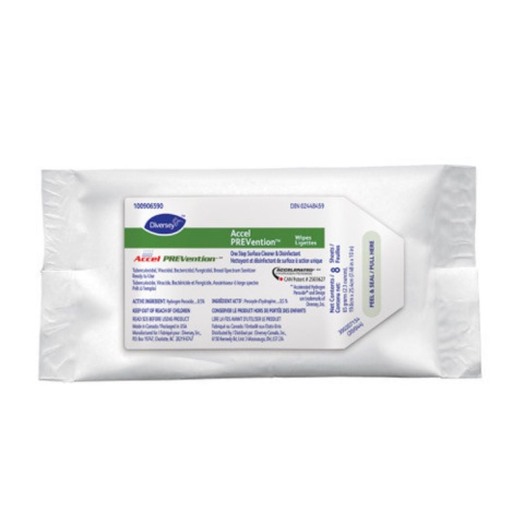 Accel PREVention(TM) Wipes Diversey