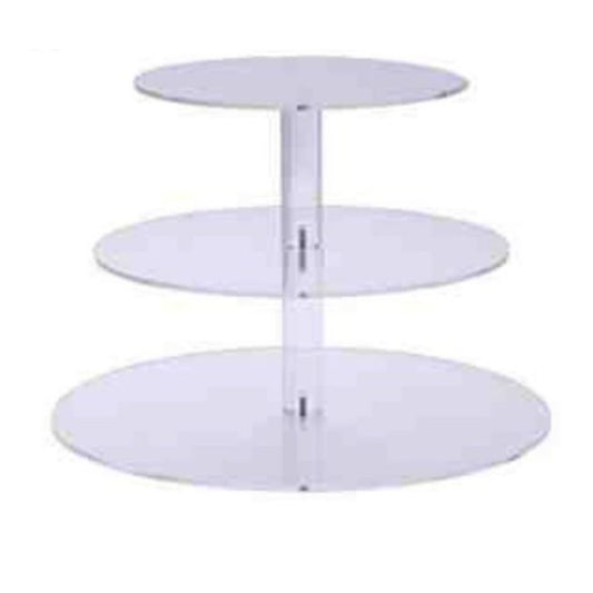 Acrylic cake stand 3 Tiers