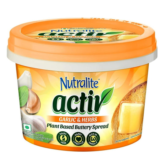 Activ Plant Based Spread - Garlic & Herbs - 100 g NUTRALITE