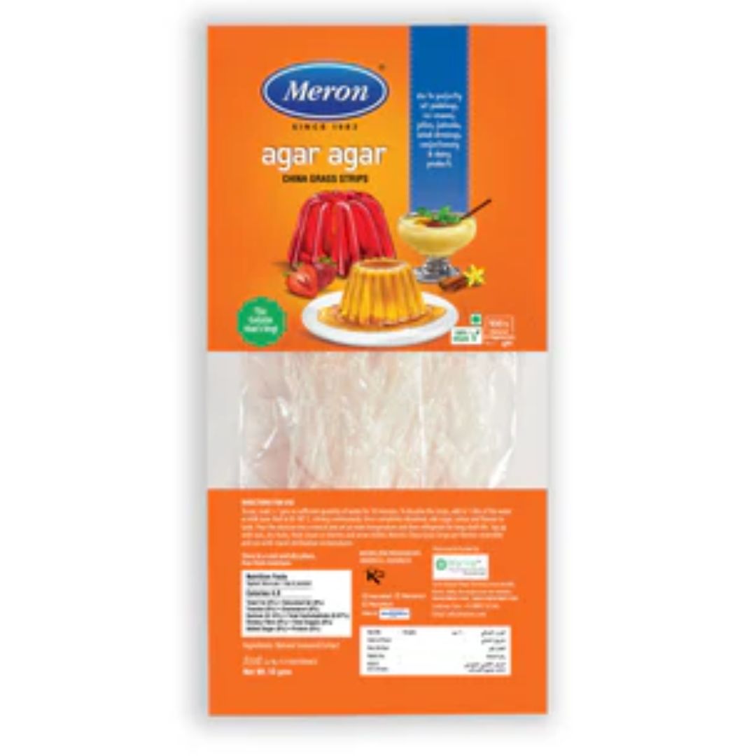 Agar Agar Strips - 10 gm  Meron