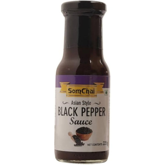 Aisan Style Black Pepper Sauce 225gm Somchai