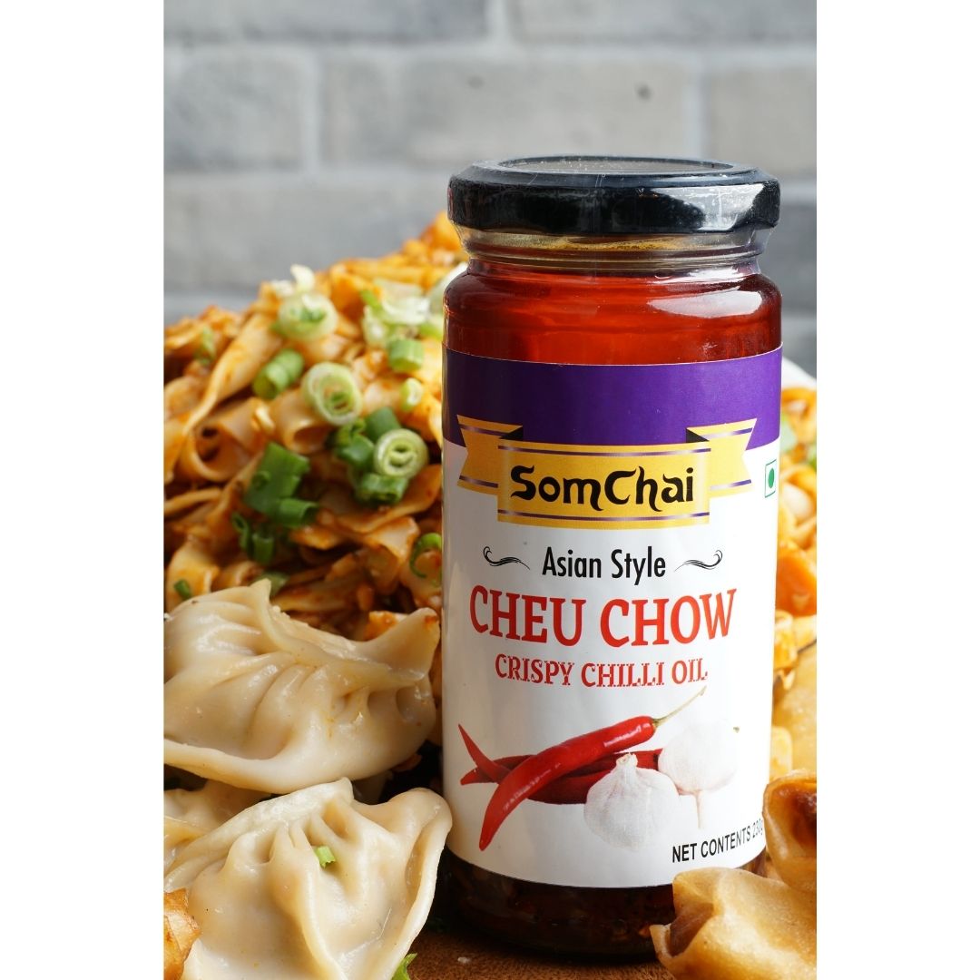 Aisan Style Cheu Chow  Crispy Chilli Oil 250gm Somchai