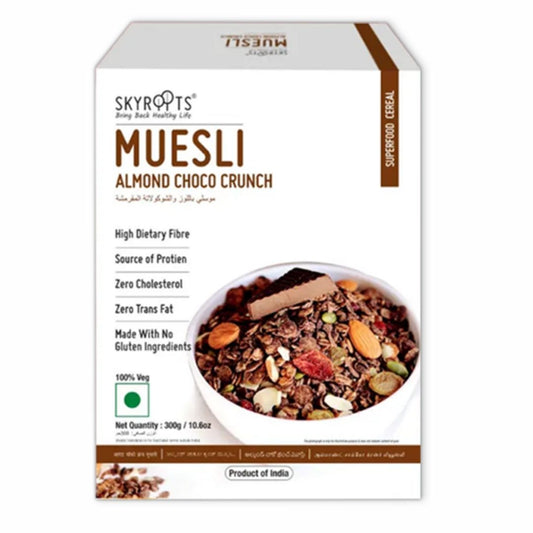 Almond Choco Crunch Muesli 300g Skyroots