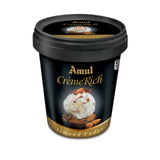 Almond Fudge Creme Rich Ice Cream 500ml  Amul