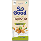Almond  Unsweetned  200 ml  So Good