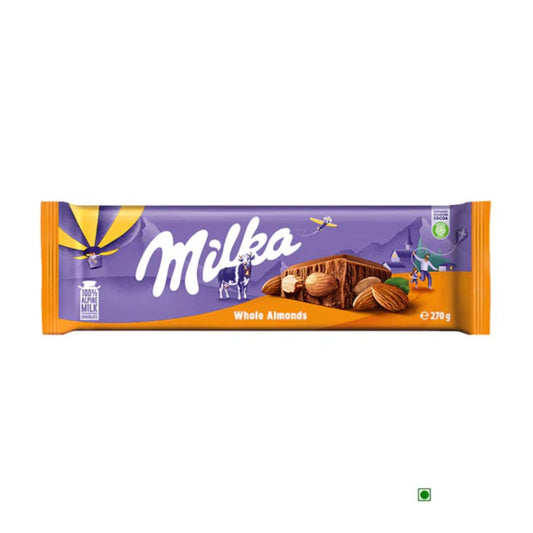 Almonds Bar 270gm Milka