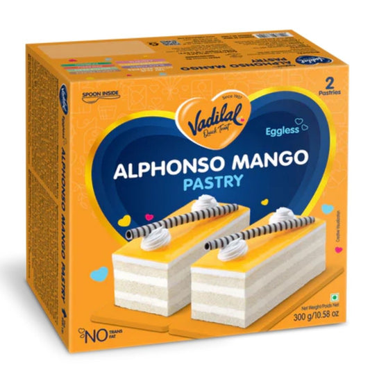 Alphonso Mango Pastry 300g Vadilal