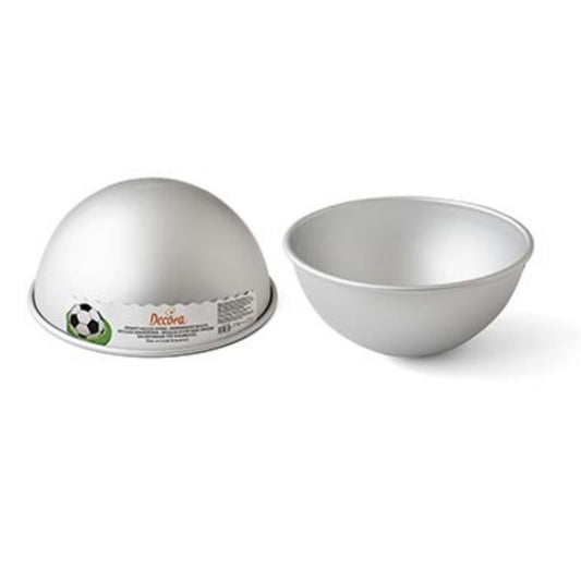 Aluminum Hemisphere Cake Pan 22-24 cms