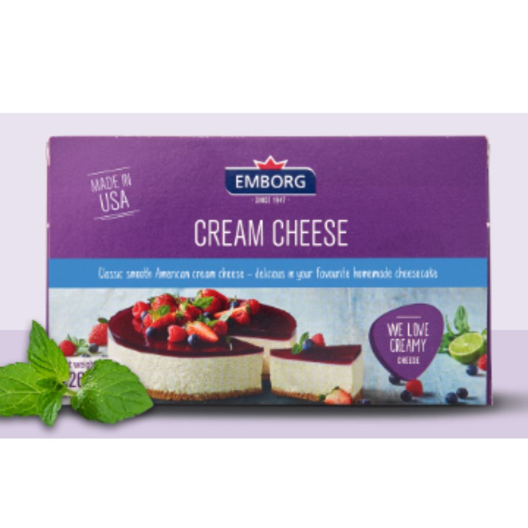 American Cream Cheese 226g Emborg