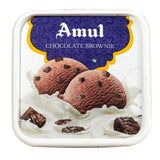 Ice Cream Chocolate Brownie 1ltr Amul