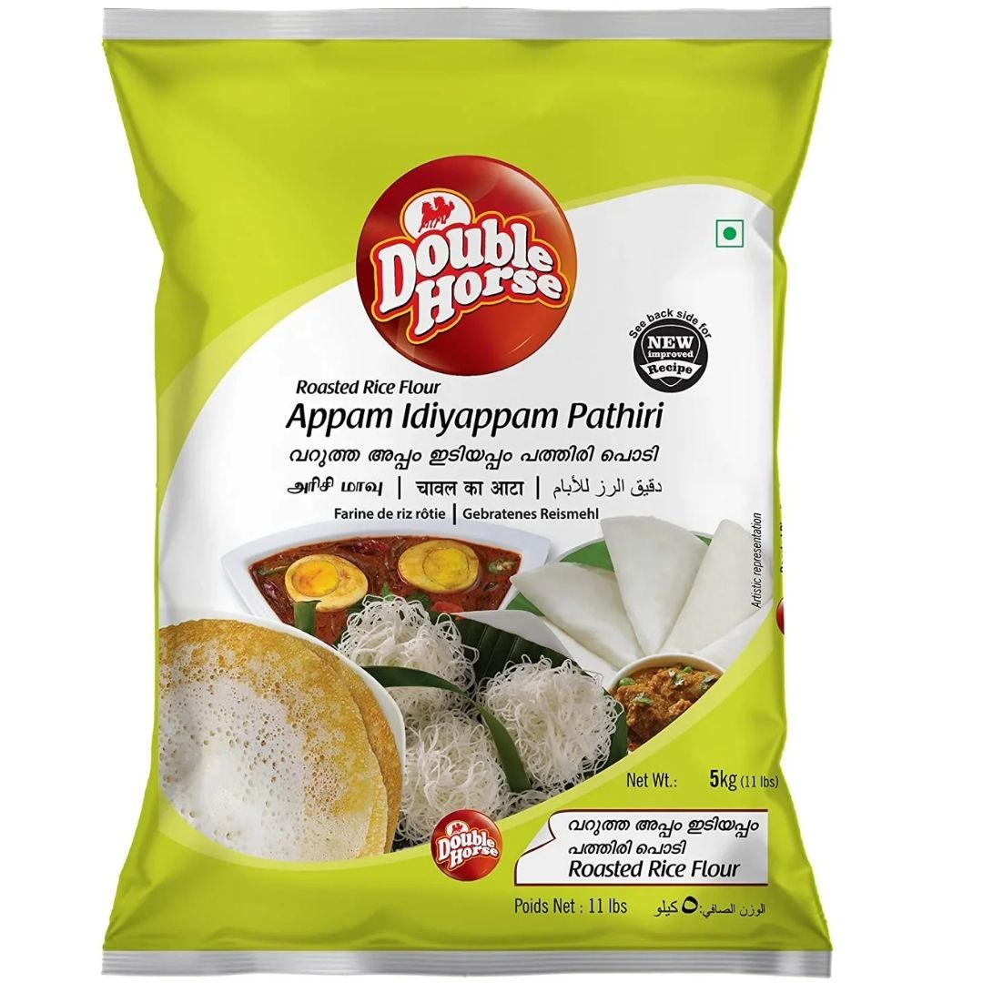 Appam _ Idiyappam _ Pathiri Rice Flour 5kg DoubleHorse