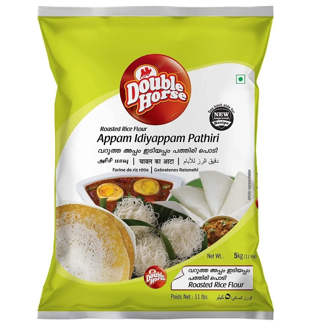 Appam _ Idiyappam _ Pathiri Rice Flour 5kg Double Horse