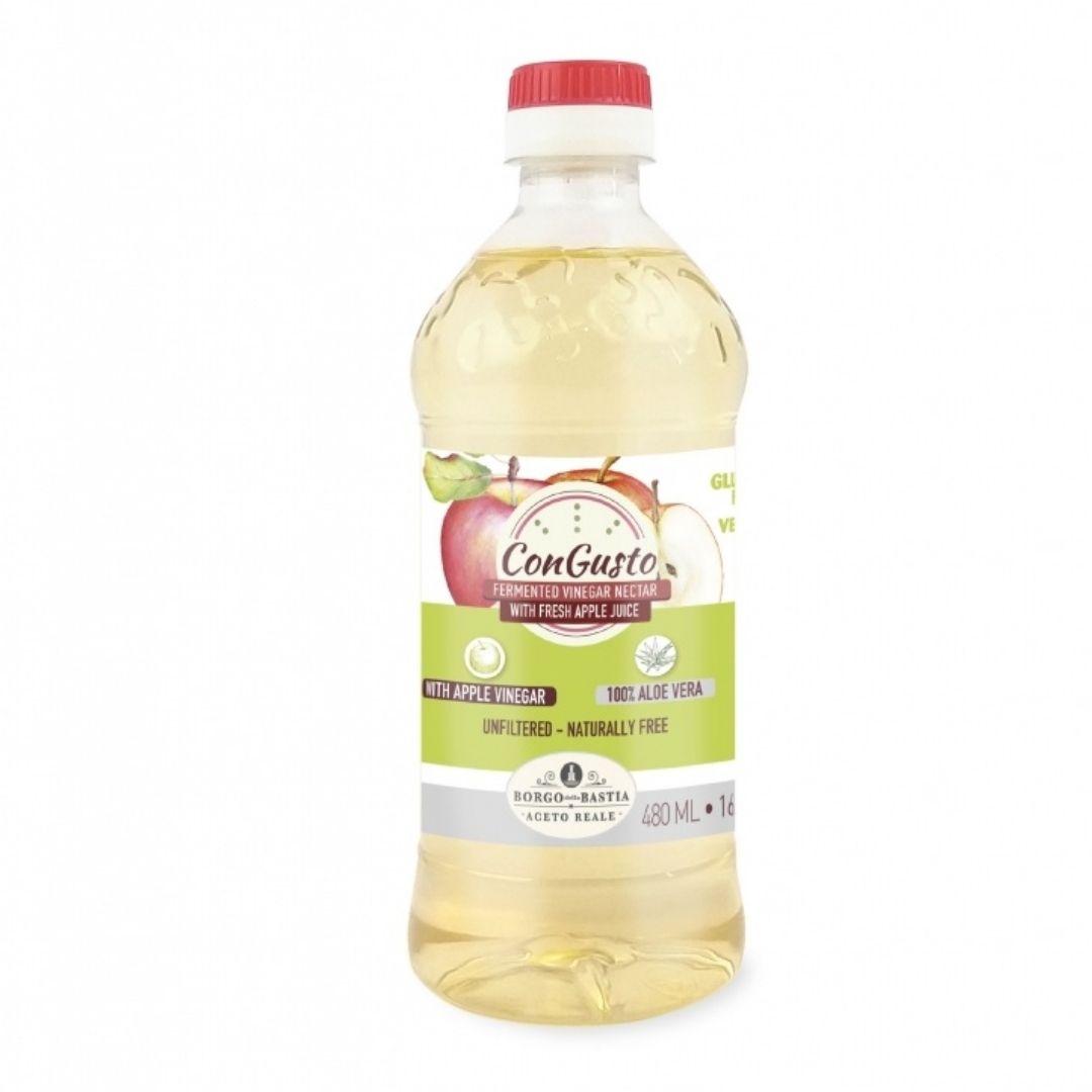 Apple Tonic Vinegar with 100% Aloe Vera 480ml Congusto