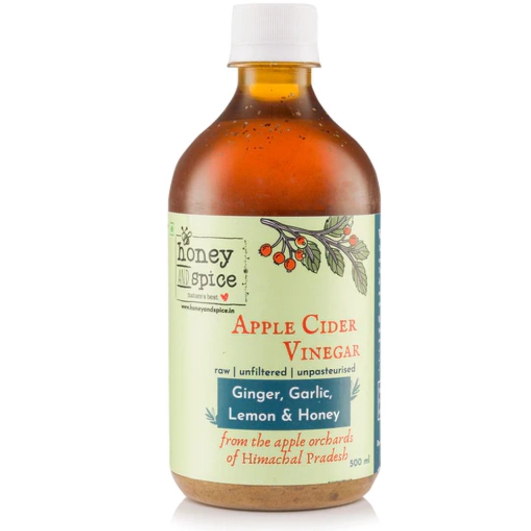 Apple cider vinegar 500ml Honey & Spice