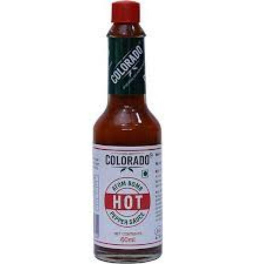 Atom Bomb Hot Pepper Sauce 60ml Colorado