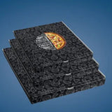 BLACK DESIGN SQUARE PIZZA BOX 7INCH