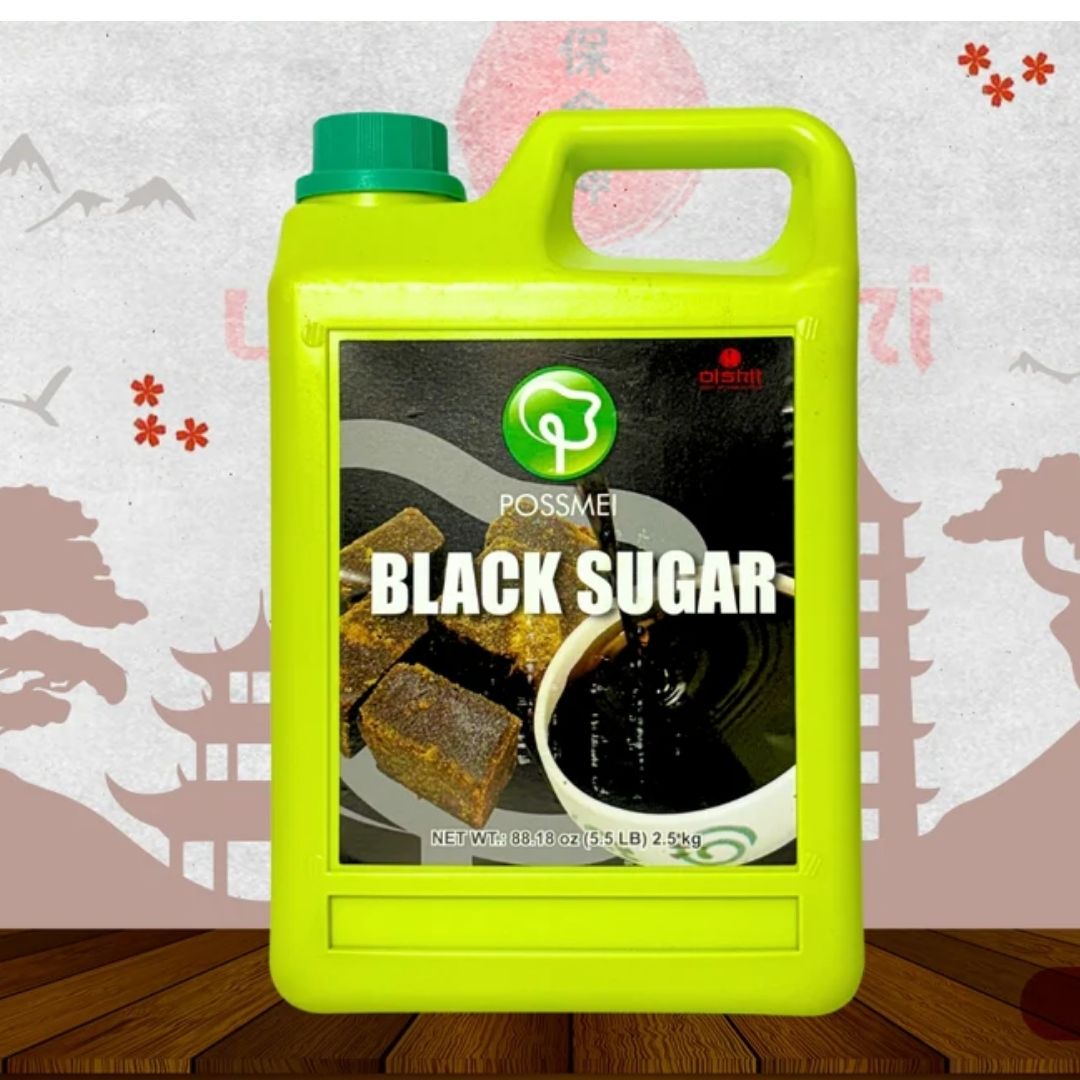 BLACK SUGAR SYRUP 2.5KG OISHII