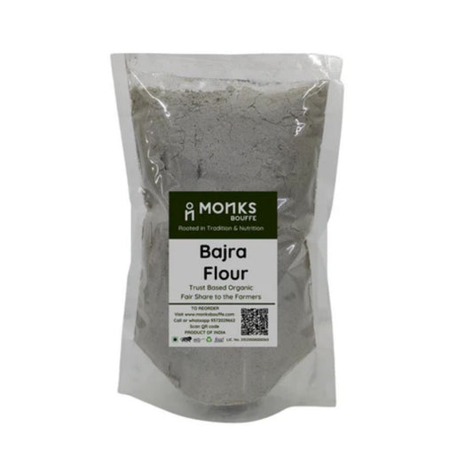 Bajra Flour (Pearl Millet Flour) 500g Monks Bouffe