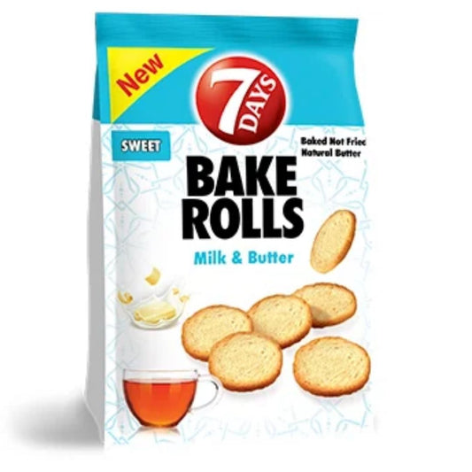 Bake Rolls Milk and Butter 7 Days