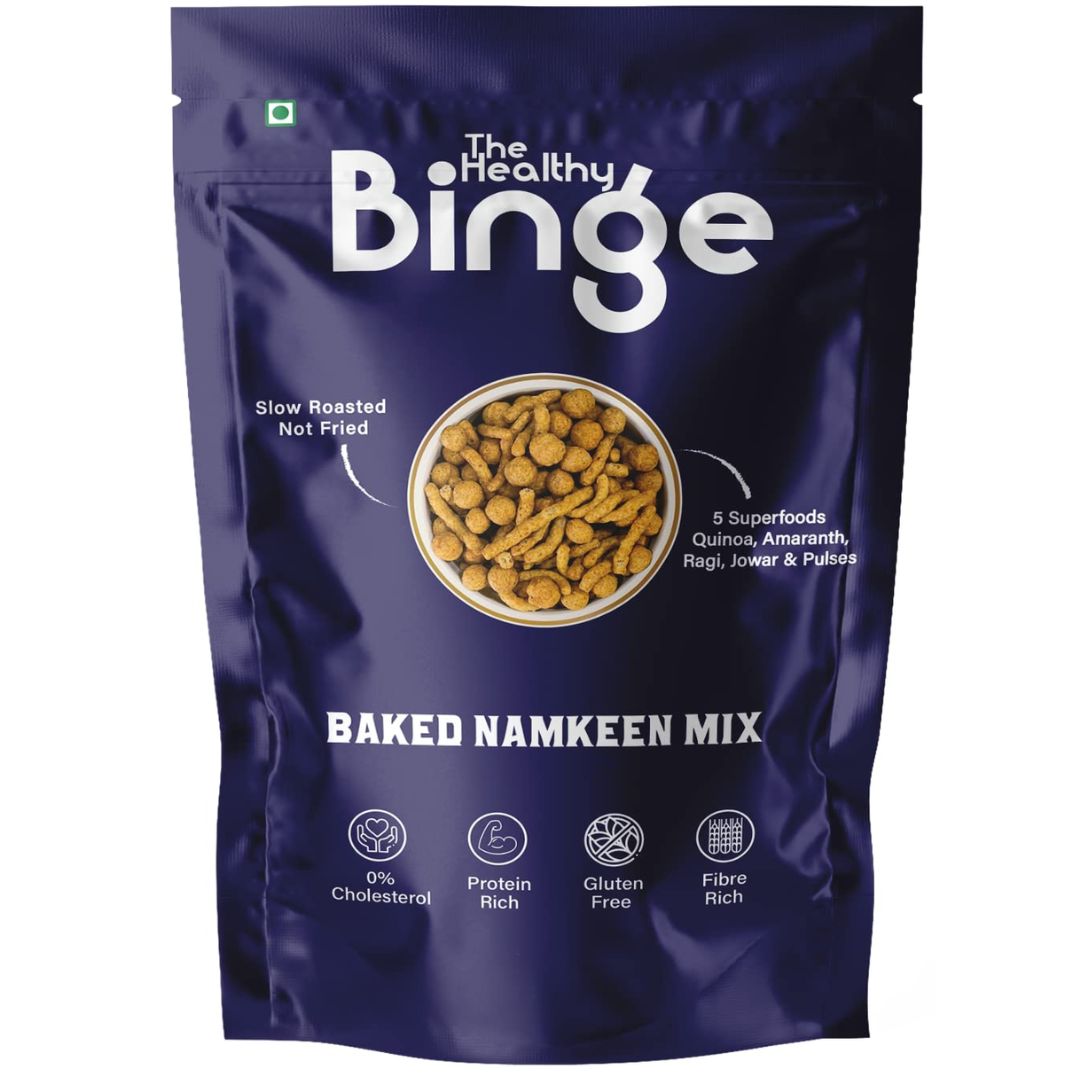 Baked Namkeen Mix 60 gm  The Healthy Binge