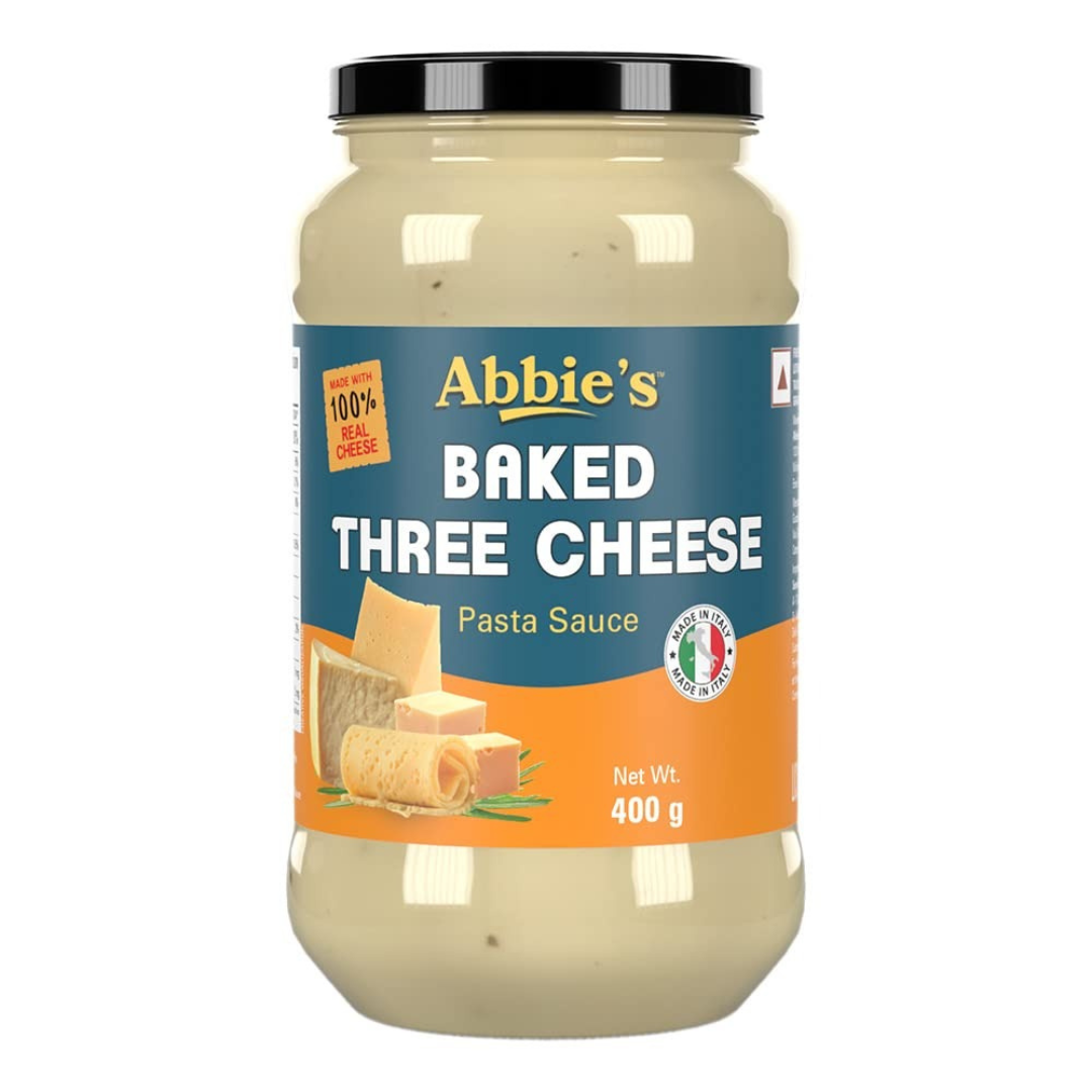 Baked three cheese pasta sauce 400 gm Abbies