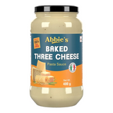 Baked three cheese pasta sauce 400 gm Abbies